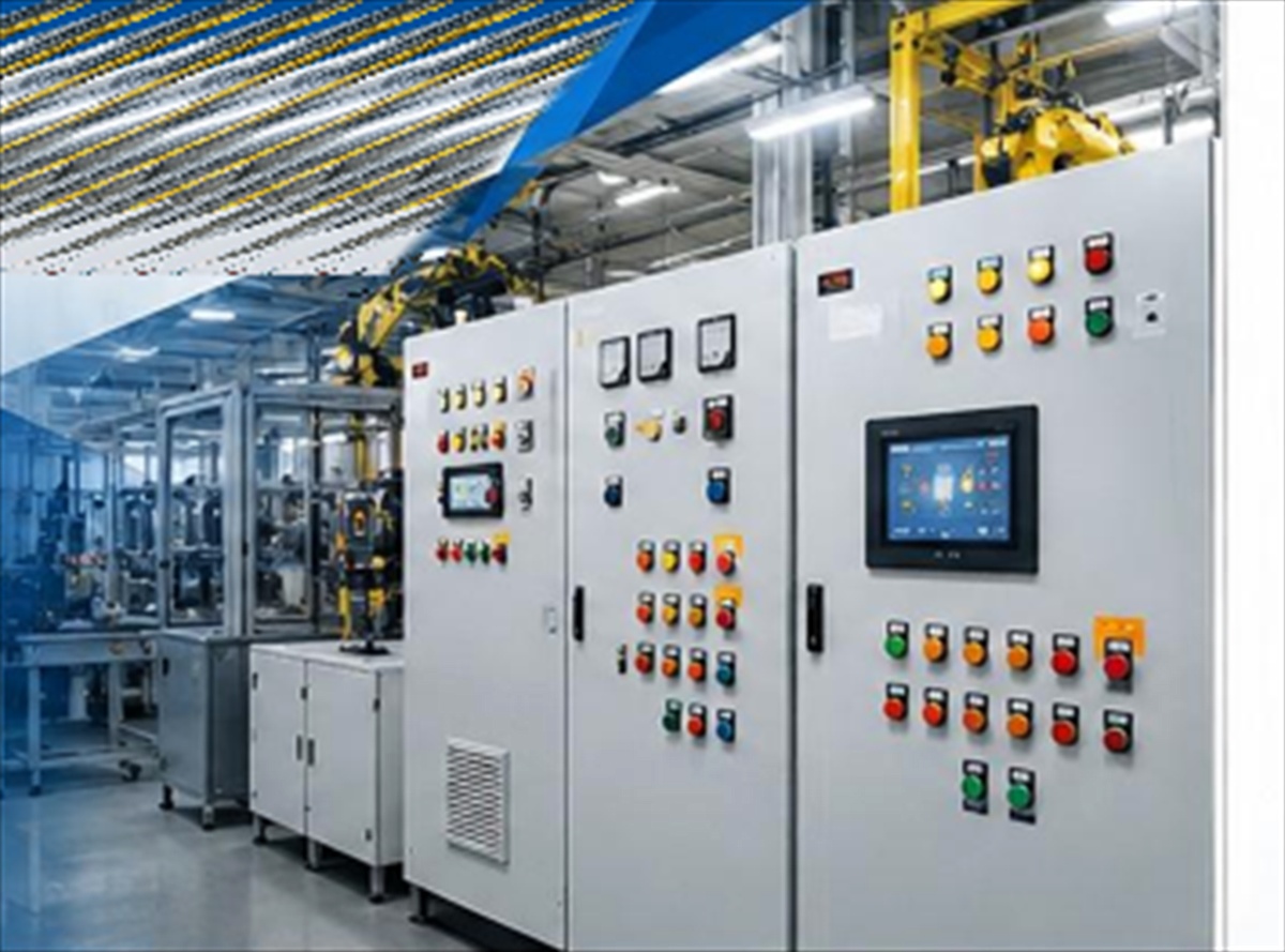 PR Industrial Automation Control Cabinets and Robotics